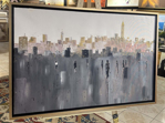 New York Sokakları Yağlı Boya Tablo resmi