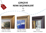 Çiçekci Kız Yağlı Boya Tablo resmi
