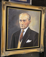 Gazi Mustafa Kemal Atatürk 2 Yağlı Boya Tablo resmi