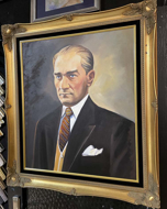 Gazi Mustafa Kemal Atatürk 2 Yağlı Boya Tablo resmi