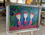 Üç Güzeller Yağlı Boya Tablo resmi