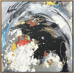 Renk Patlaması Yağlı Boya Tablo resmi